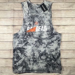 Rawgear Tie Dye tank top mens size Large